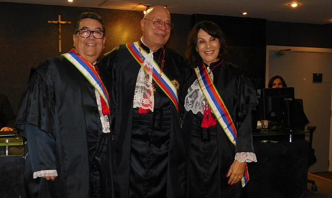 posse desembargadores maria helena motta e jorge ramos TRT-1