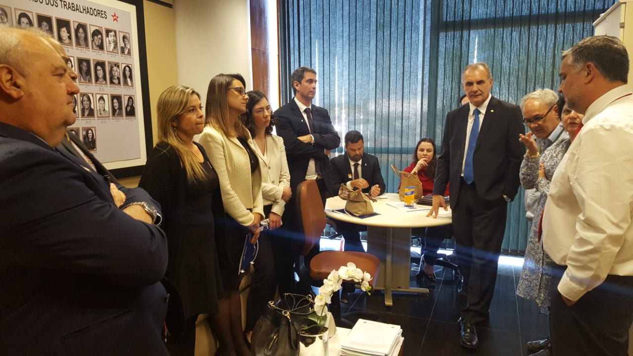 Ronaldo Callado integra ação da Frentas para alterar PEC da Previdência