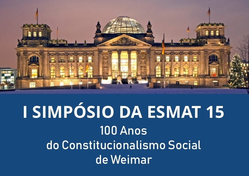 100 Anos do Constitucionalismo Social de Weimar é tema de simpósio em Campinas