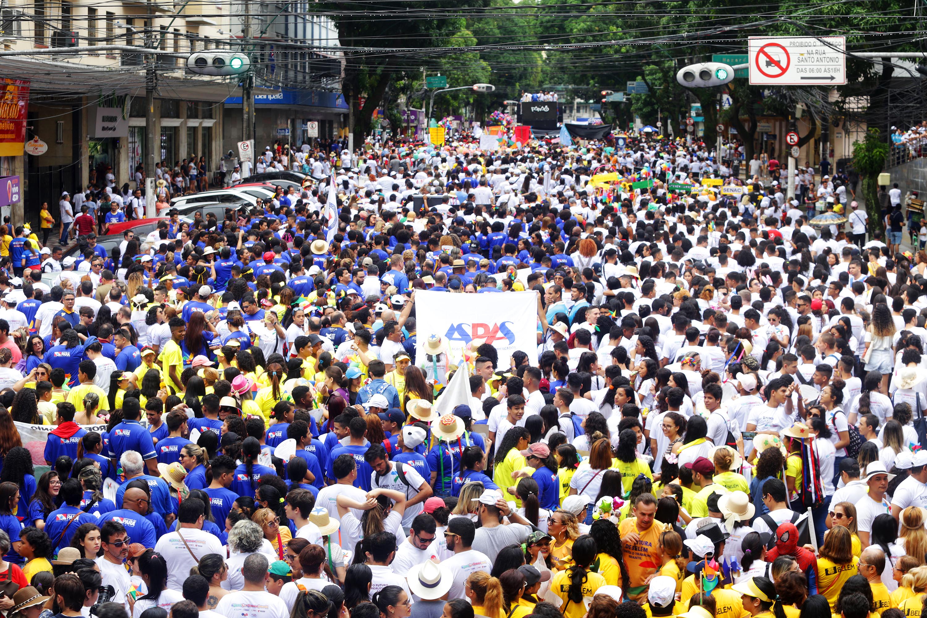Marcha contra trabalho infantil reúne 100 mil pessoas em Belém